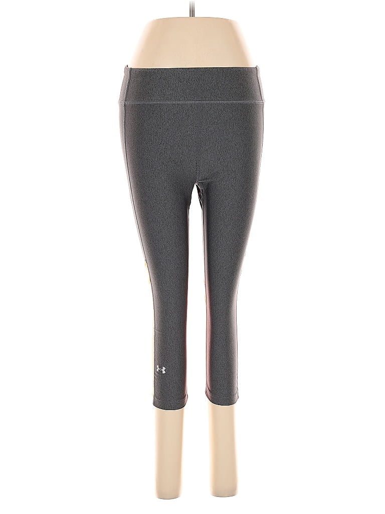 Pre-owned Under Armour Active Pants In Gray
