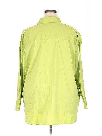 Foxcroft 3/4 Sleeve Button-Down Shirt (view 2)