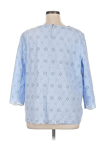 Liz Claiborne 3/4 Sleeve Blouse (view 2)