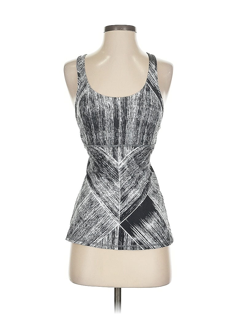 Click to view more detailed imagery on our partner's website Pre-owned Lululemon Athletica Tank Top Black Halter Neckline Tops