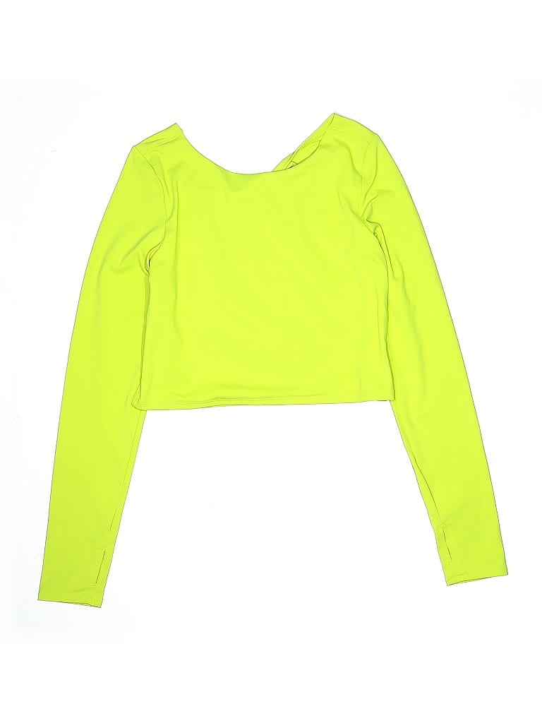Pre-owned Active By Old Navy Kids' Long Sleeve T-shirt In Yellow