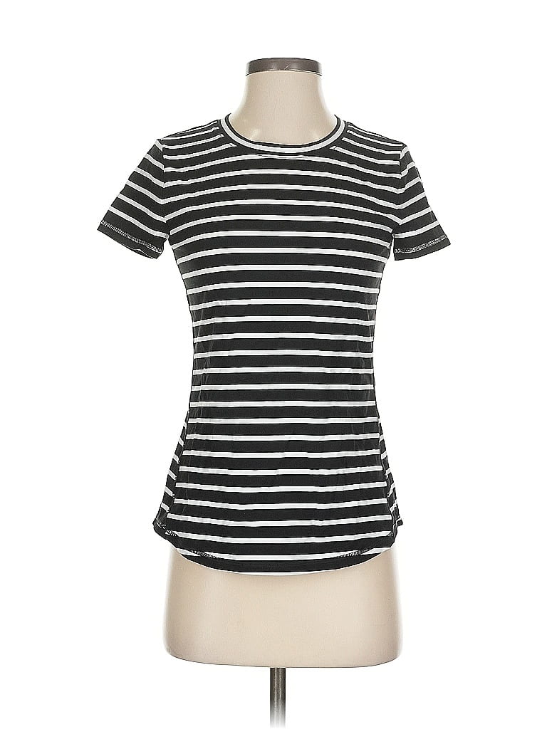 Pre-owned T By Talbots Short Sleeve T-shirt In Black