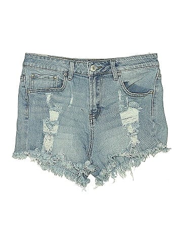 Almost Famous Denim Shorts (view 1)
