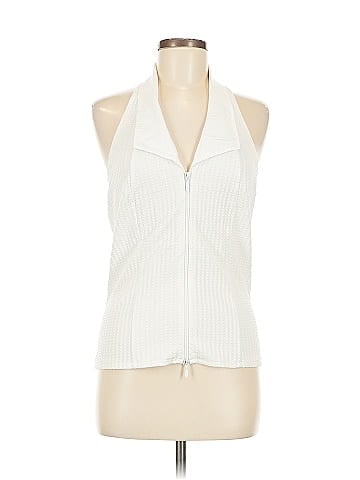 Boston Proper Sleeveless Button-Down Shirt (view 1)