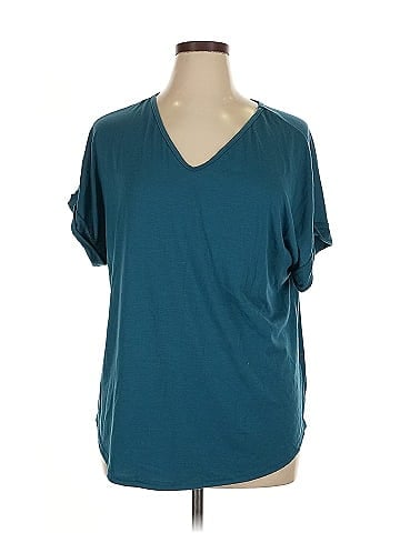 Shein Curve Short Sleeve T-Shirt (view 1)