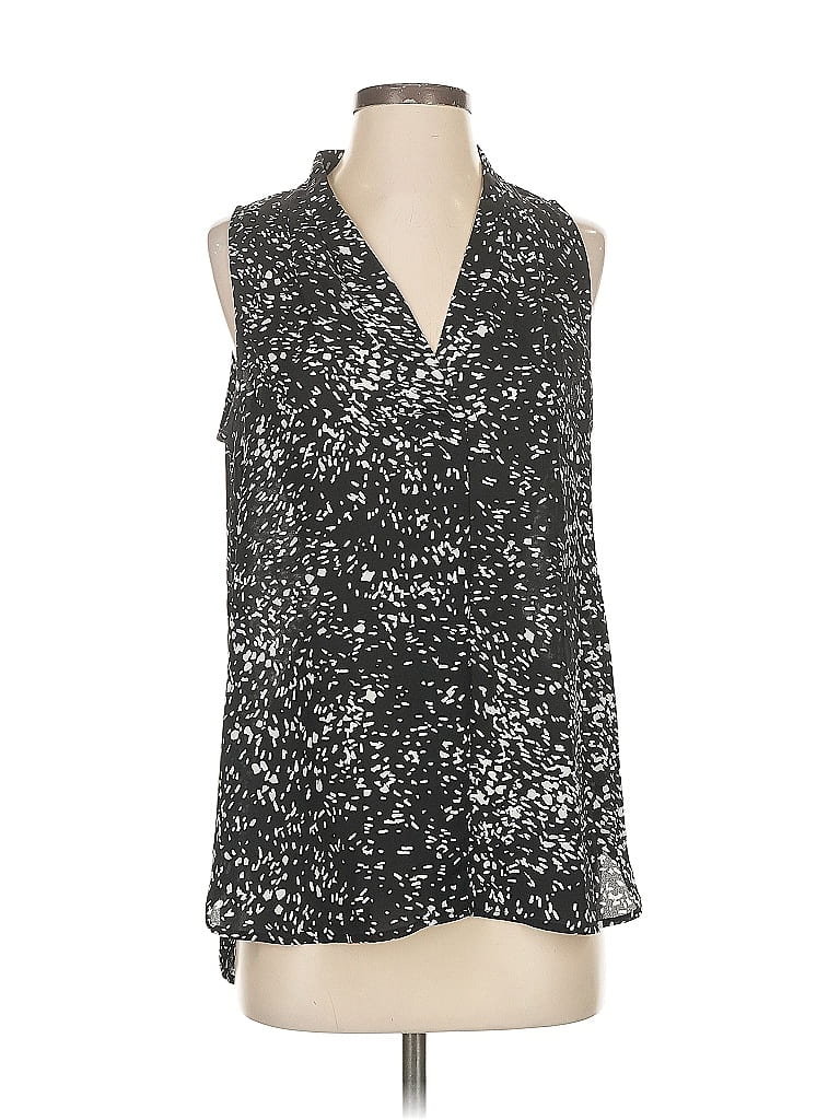 Pre-owned Vince Camuto Sleeveless Blouse In Silver