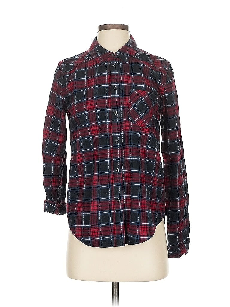 Click to view more detailed imagery on our partner's website Pre-owned Paige Long Sleeve Polo Shirt In Red