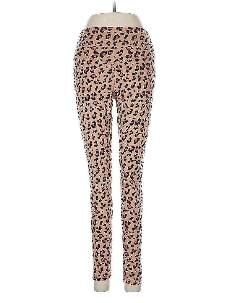 Pre-owned Ryderwear Leggings In Brown