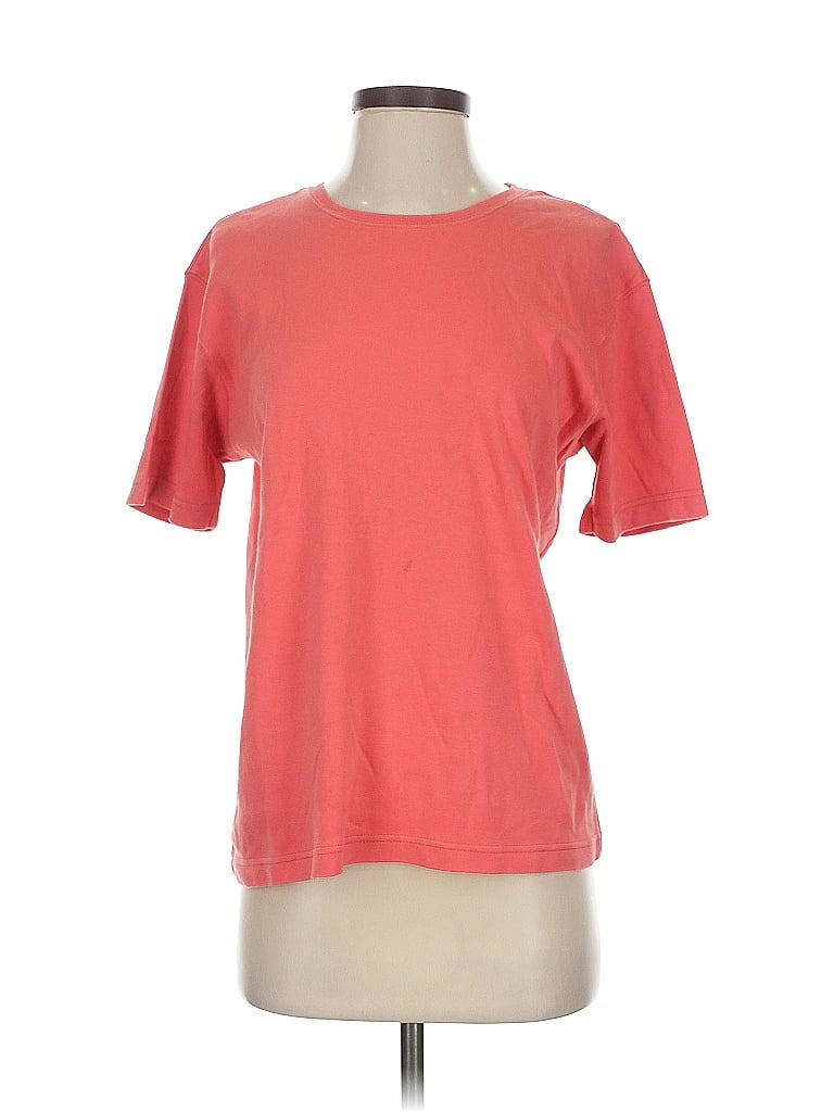 Click to view more detailed imagery on our partner's website Pre-owned Charter Club Short Sleeve T-shirt In Red