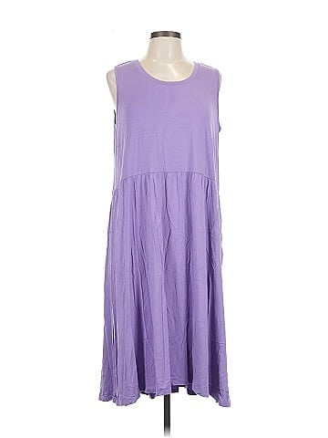 LOGO by Lori Goldstein Casual Dress (view 1)