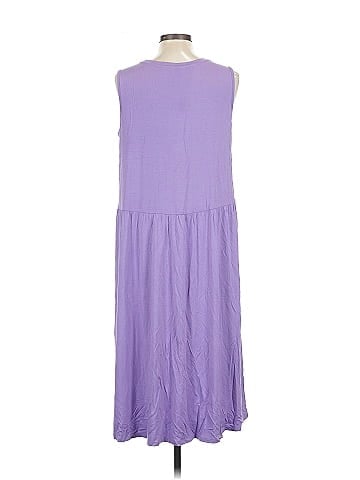 LOGO by Lori Goldstein Casual Dress (view 2)