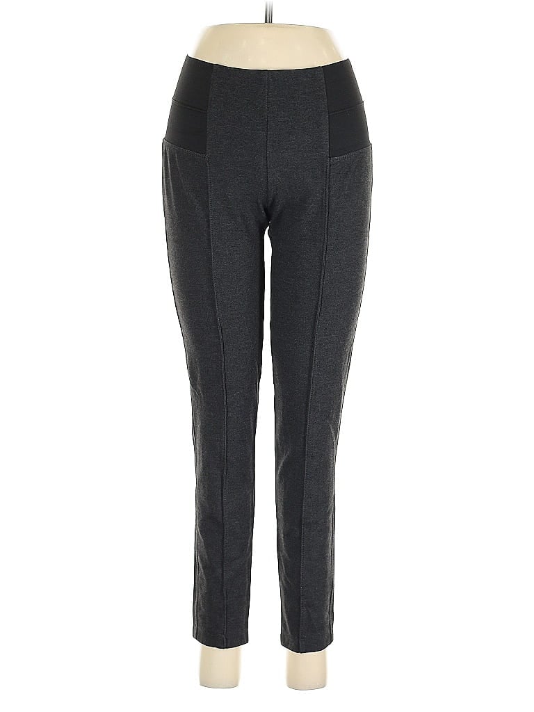 Pre-owned Lafayette 148 Active Pants In Gray