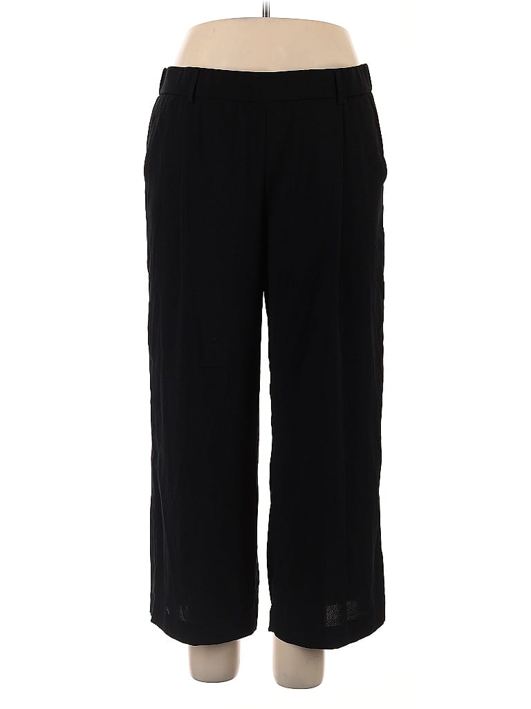 Pre-owned Halogen Casual Pants In Black