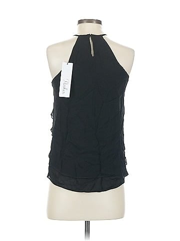 Parker Sleeveless Silk Top (view 2)