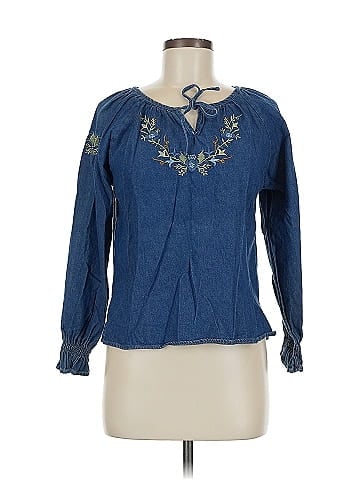 Speed Limit MPH Long Sleeve Blouse (view 1)
