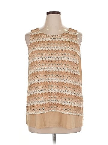 DG^2 by Diane Gilman Sleeveless Blouse (view 1)