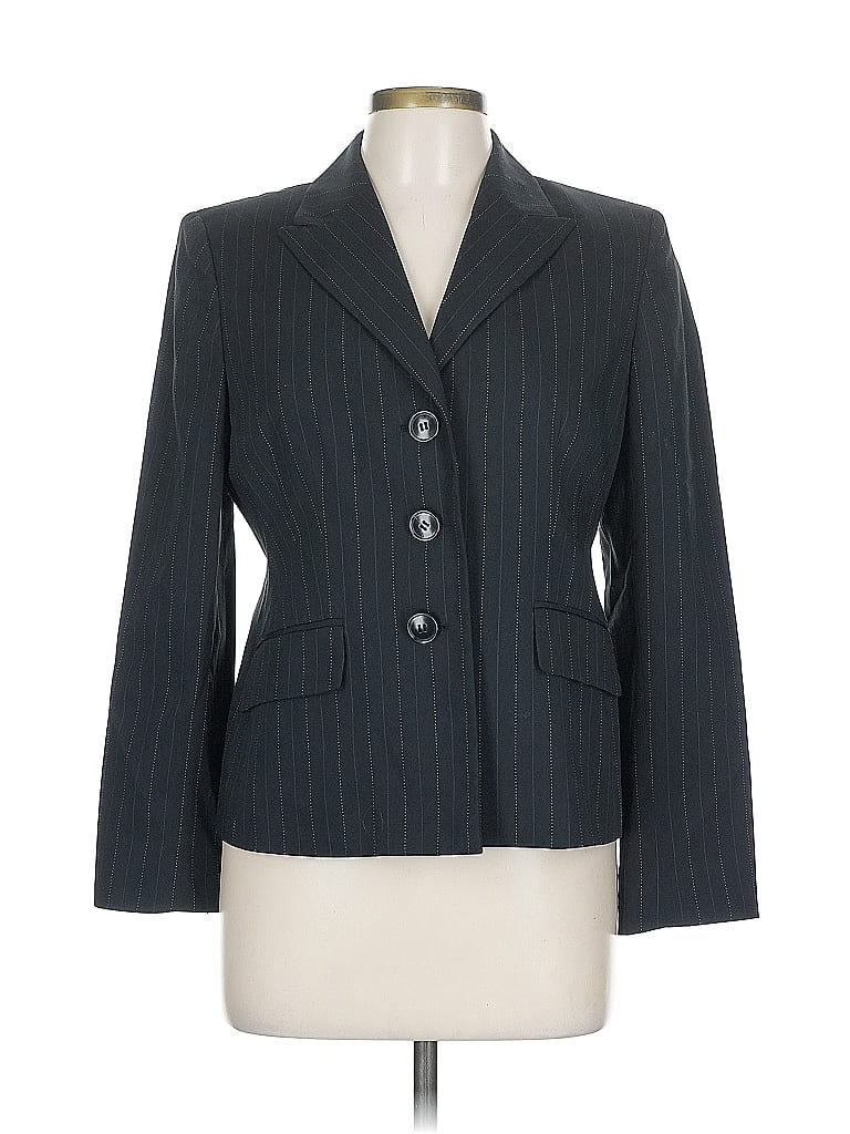 Pre-owned Evan Picone Blazer Jacket In Gray