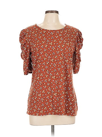 Espresso Short Sleeve Blouse (view 1)