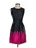 Milly Graphic Black Cocktail Dress Size 2 - photo 1