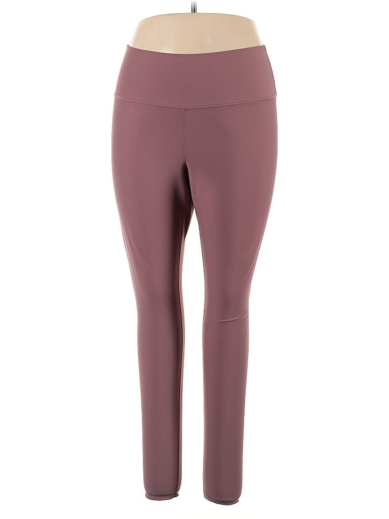 Pre-owned Active By Old Navy Active Pants In Burgundy