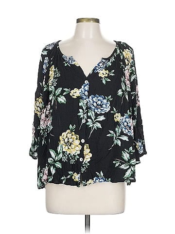 Show Me Your Mumu 3/4 Sleeve Blouse (view 1)