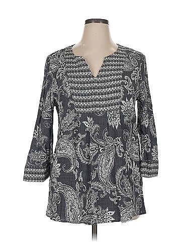Kim Rogers 3/4 Sleeve Blouse (view 1)