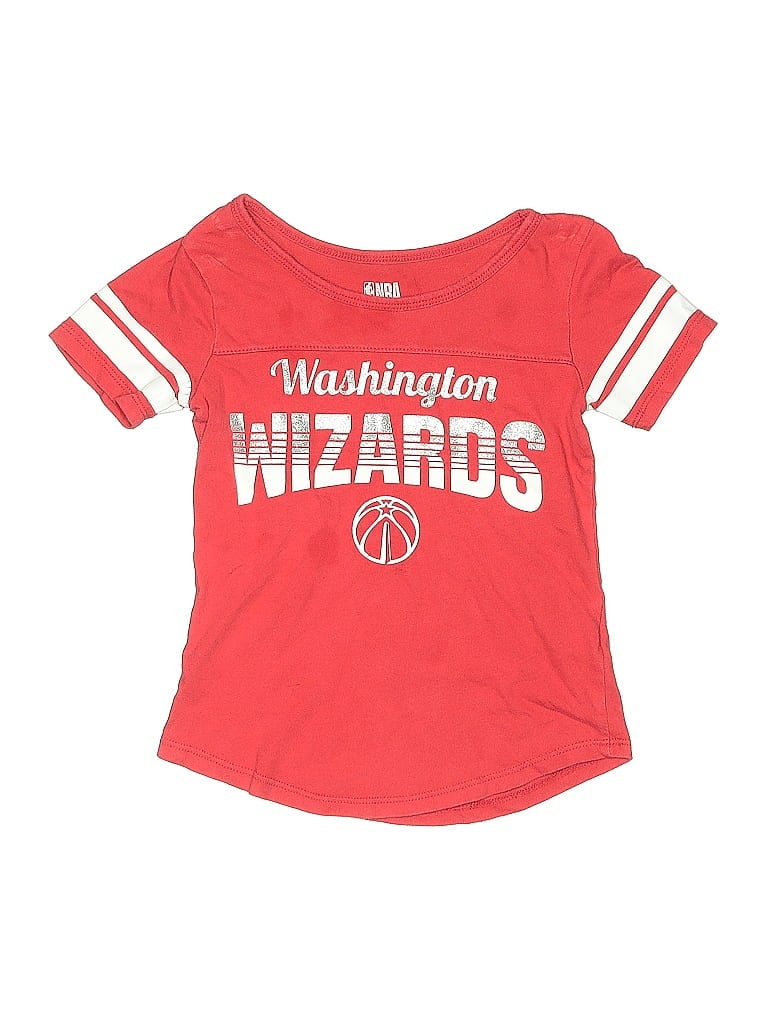 Pre-owned Nba Kids' Short Sleeve T-shirt In Red