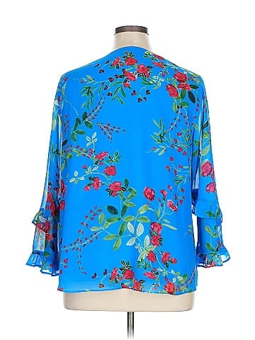 Calvin Klein 3/4 Sleeve Blouse (view 2)