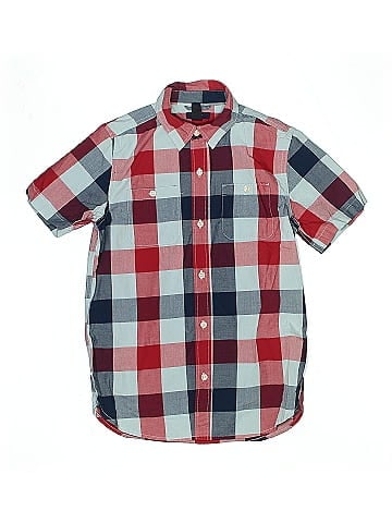 Gap Kids Outlet Short Sleeve Button-Down Shirt (view 1)
