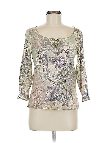 One World 3/4 Sleeve Top (view 1)