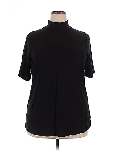 Ellos Short Sleeve Turtleneck (view 1)