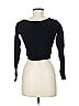 Zara Black Long Sleeve Top Size Med - Lg - photo 2
