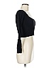 Zara Black Long Sleeve Top Size Med - Lg - photo 4