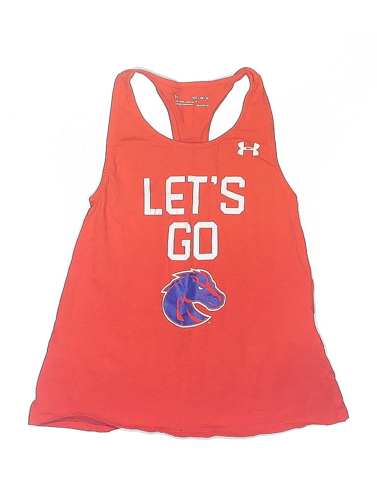 Pre-owned Under Armour Kids' Active Tank Top In Red