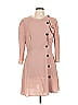 ASOS Solid Pink Cocktail Dress Size 10 - photo 1