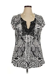 Roz & Ali Short Sleeve Blouse