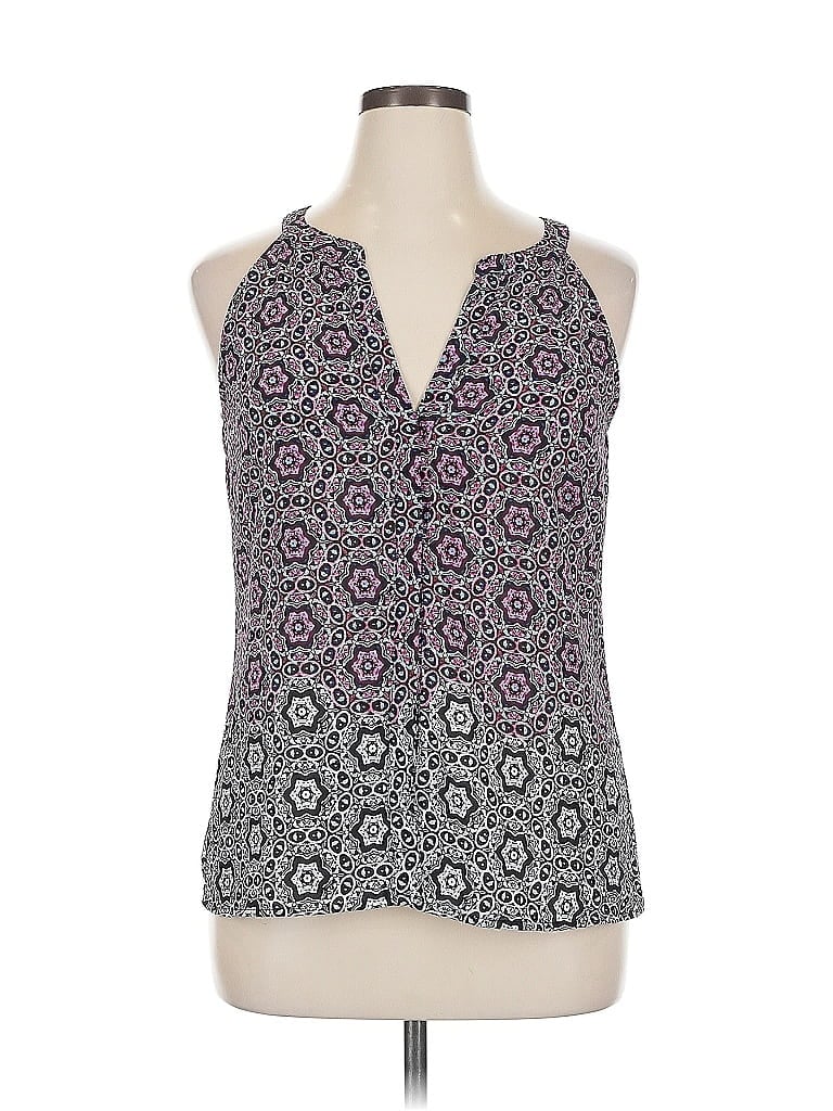 Pre-owned Sanctuary Sleeveless Blouse In Purple