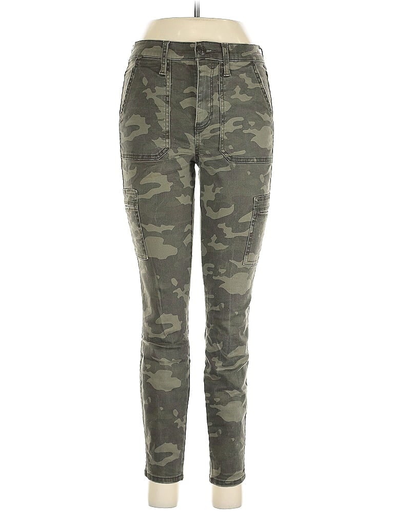 Pre-owned Mudd Cargo Pants In Green