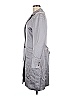 DKNY Gray Purple Trenchcoat Size 6 - photo 5