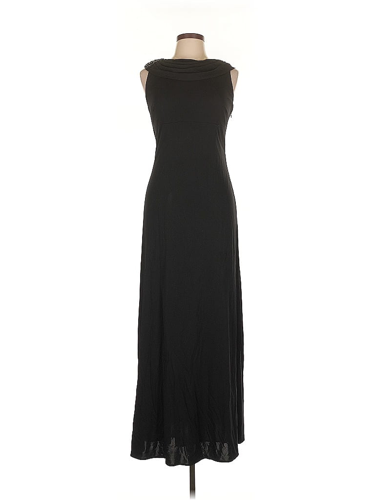 David Meister 100% Rayon Black Casual Dress Size 10 - photo 1
