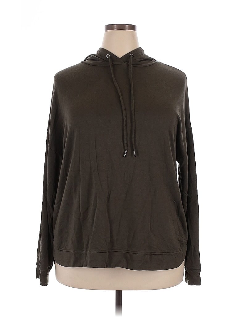 Pre-owned Max & Mia Pullover Hoodie In Green