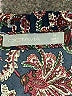 Octavia 100% Polyester Paisley Blue Sleeveless Blouse Size M - photo 4