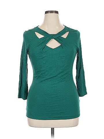INC International Concepts 3/4 Sleeve Top (view 1)