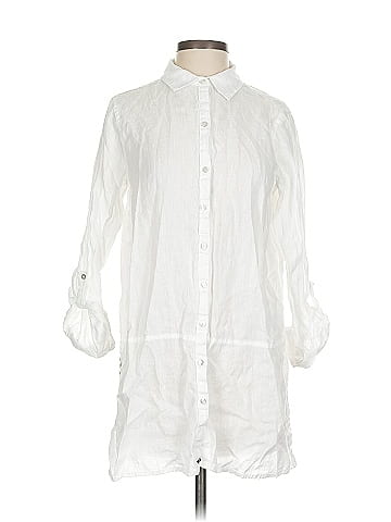 Tahari 3/4 Sleeve Button-Down Shirt (view 1)