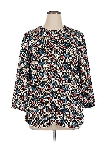 JM Collection 3/4 Sleeve Blouse (view 1)