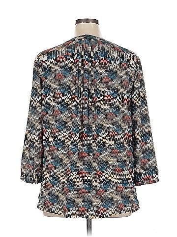 JM Collection 3/4 Sleeve Blouse (view 2)