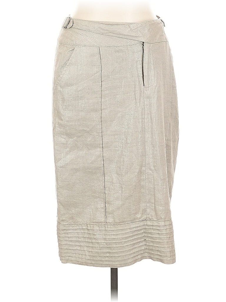 Pre-owned Adam Lippes Casual Skirt In Brown