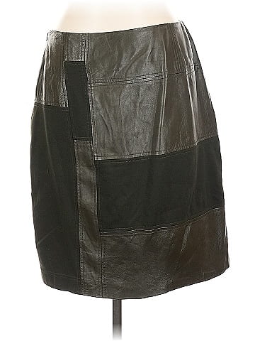 Worth New York Faux Leather Skirt (view 2)