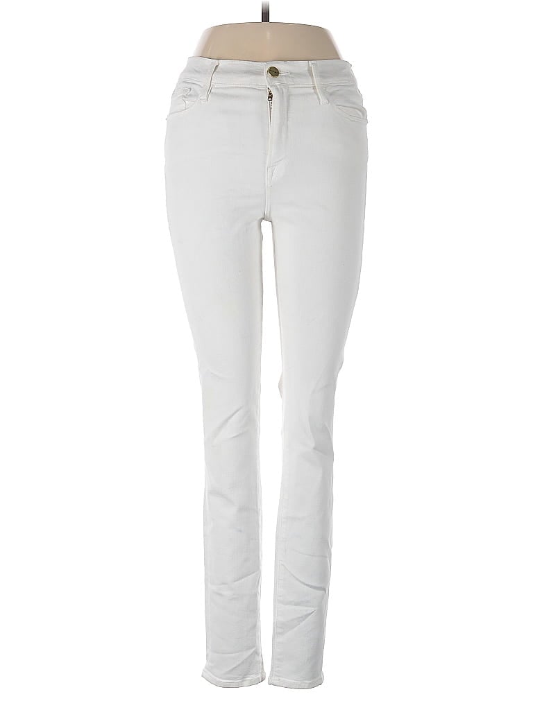 Click to view more detailed imagery on our partner's website Pre-owned Frame Jeans In White