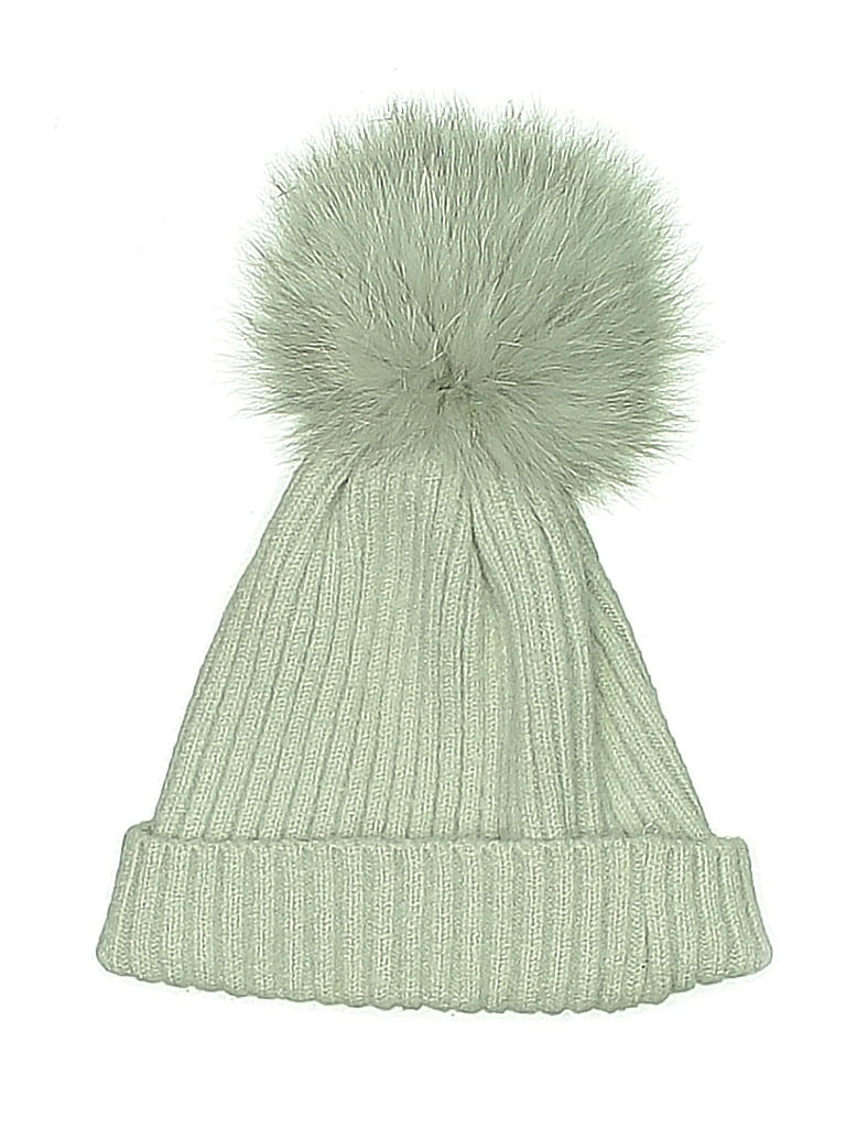 Pre-owned Unbranded Beanie Hat In Gray